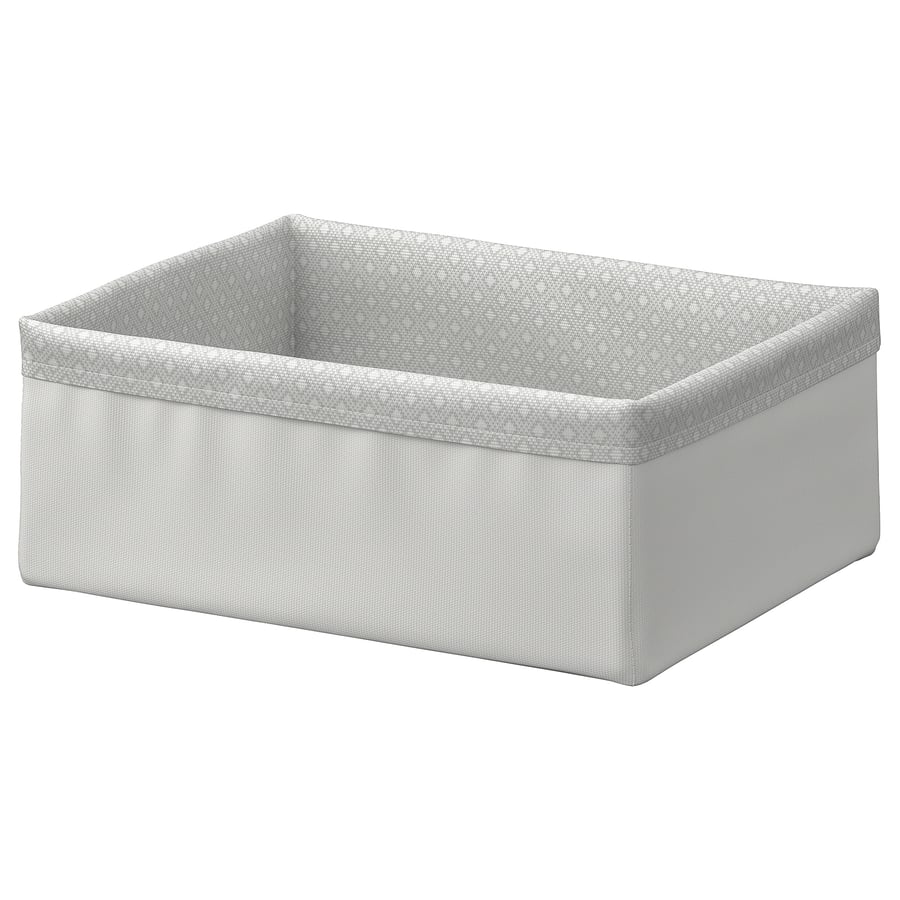 BAXNA  organizators, 20x26x10 cm, pelēkā krāsā/baltā krāsā  