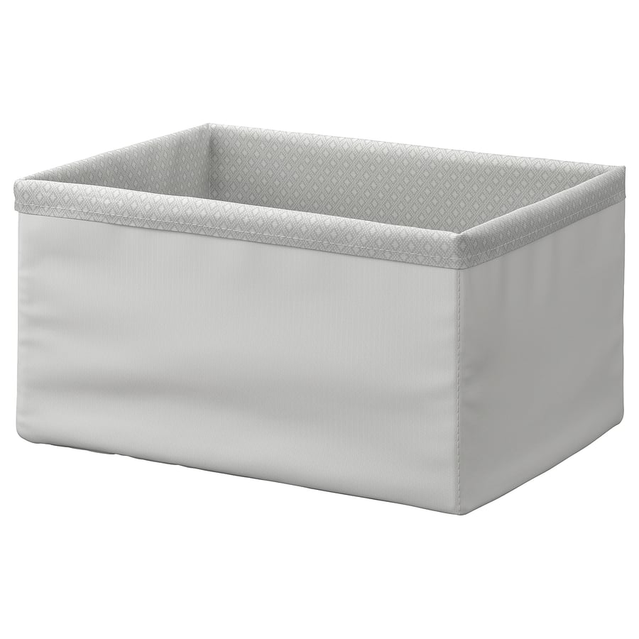 BAXNA  organizators, 26x34x18 cm, pelēkā krāsā/baltā krāsā  