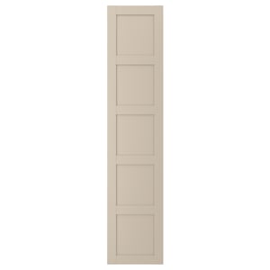 BERGSBO Двері - сіро-бежевий 50x229 см