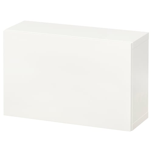 BESTÅ Комбінація настінних шафок - білий/Lappviken білий 60x22x38 см