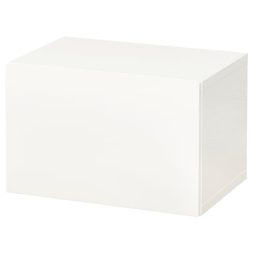 BESTÅ Комбінація настінних шафок - білий/Lappviken білий 60x42x38 см