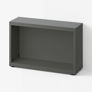 BESTÅ Каркас - темно-сірий 60x20x38 см