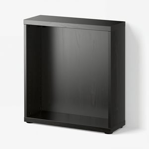 BESTÅ Каркас - чорно-коричневий 60x20x64 см