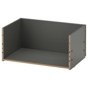 BESTÅ Каркас шухляди - темно-сірий 60x25x40 см