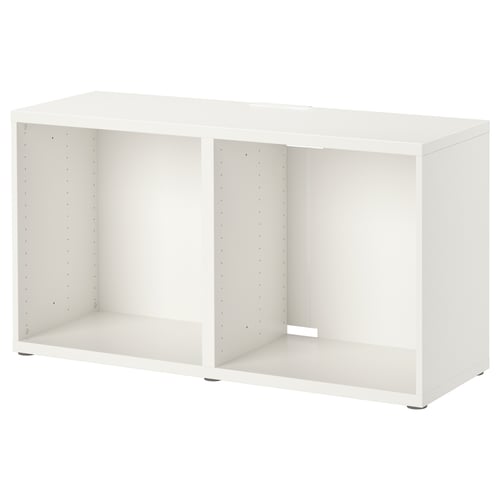 BESTÅ Тумба під ТБ - білий 120x40x64 см
