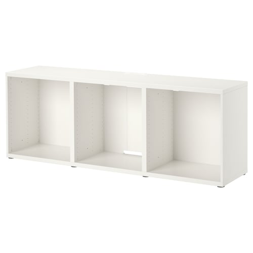 BESTÅ Тумба під ТБ - білий 180x40x64 см