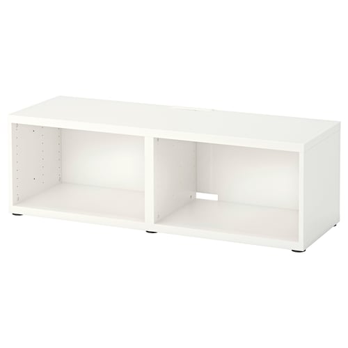 BESTÅ Тумба під ТБ - білий 120x40x38 см