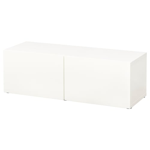 BESTÅ Шафка з дверцятами - білий/Lappviken білий 120x42x38 см