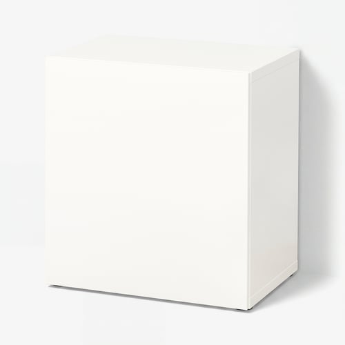 BESTÅ Шафка з дверцятами - білий/Lappviken білий 60x42x64 см