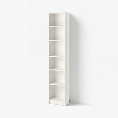 BILLY Стелаж - білий 40x28x202 см