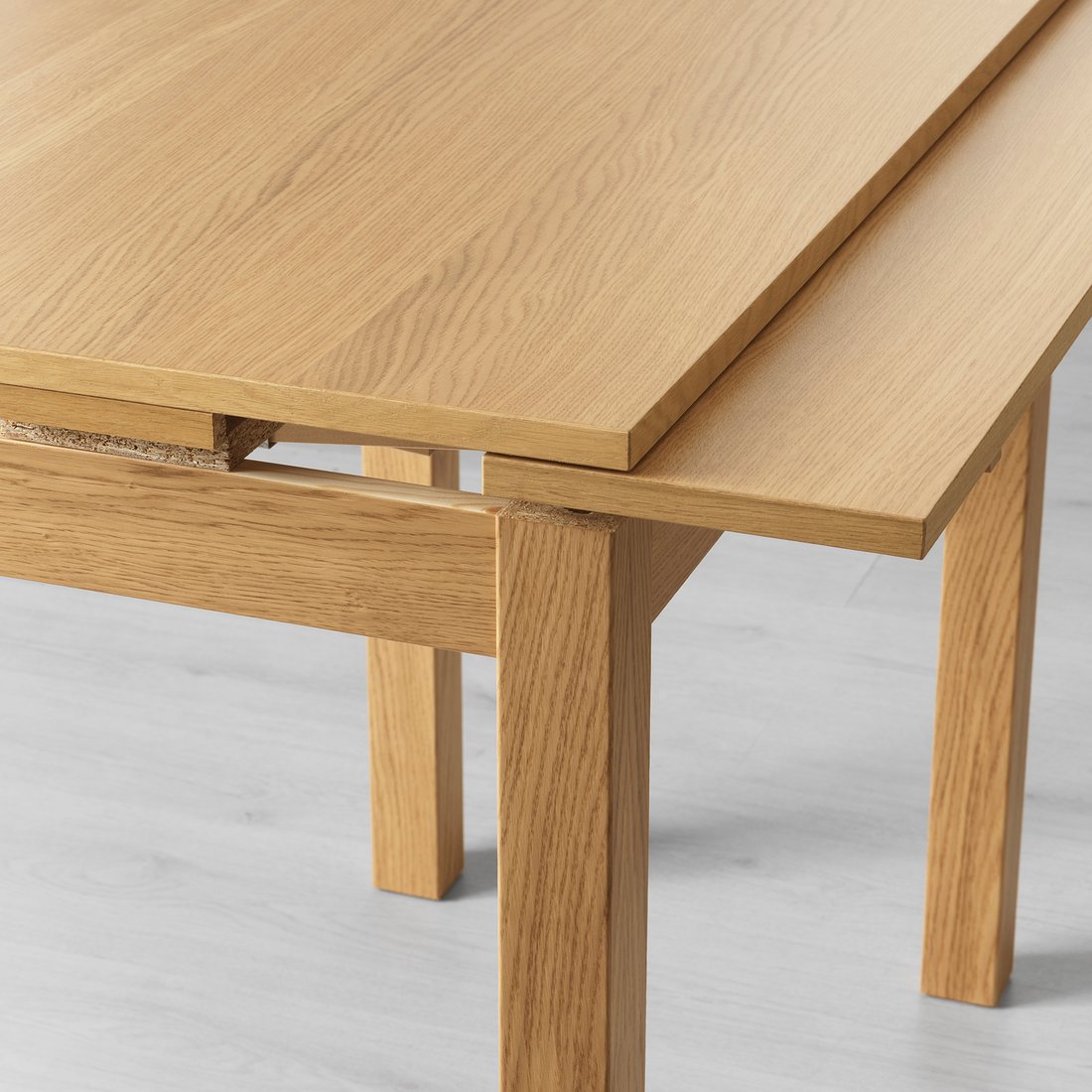 BJURSTA Stół rozkładany - okl dęb - IKEA