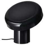 BLOMPRAKT Lampa z głośnikiem bluetooth, czarny