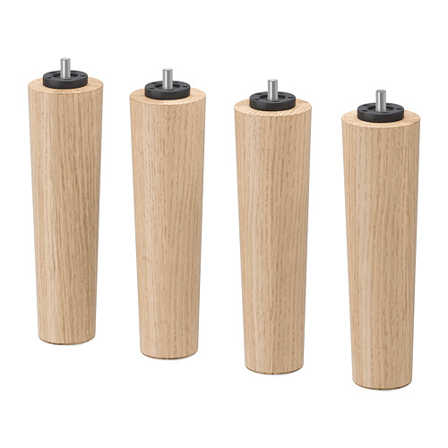 BRYNILEN - noga, 20 cm, dąb