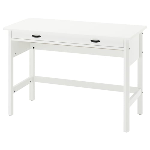 BRYTNING Письмовий стіл - білий 110x53x75 см