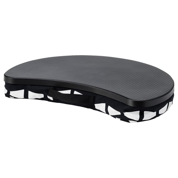 BYLLAN Podstawka pod laptop Ebbarp czarny/biały IKEA
