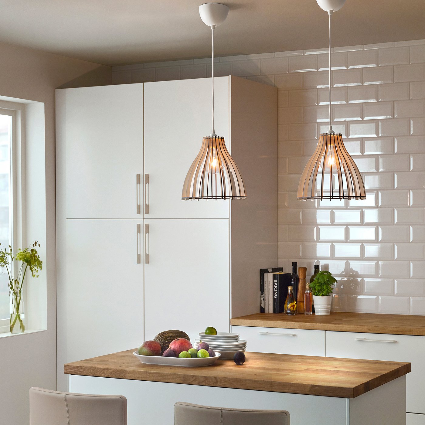 DAGGPUNKT klosz, sklejka, 28 cm - IKEA