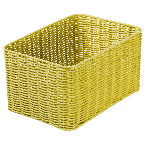 DJURTRÄNARE Кошик - світло-жовтий 25x35x19 см
