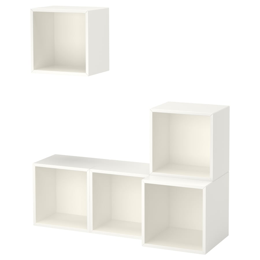 EKET Plauktu kombinācija 105x35x120 cm, balts