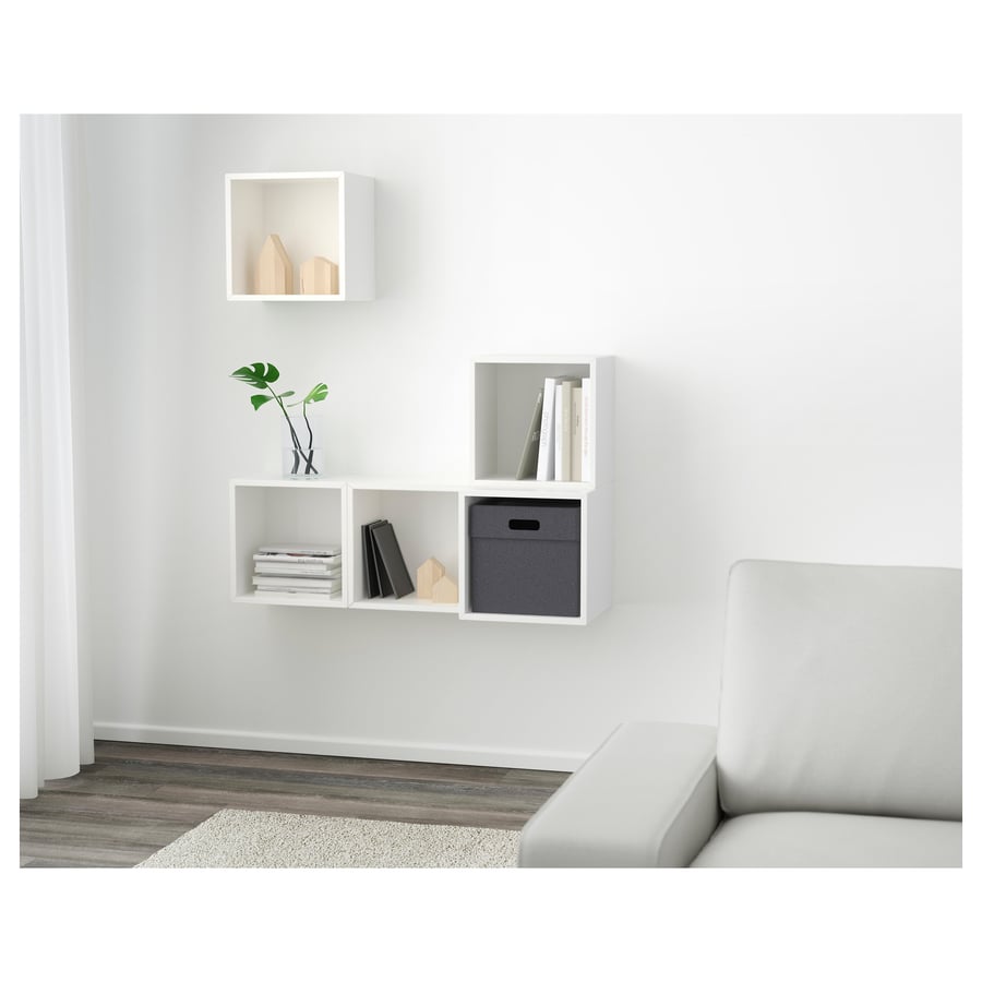 EKET Plauktu kombinācija 105x35x120 cm, balts