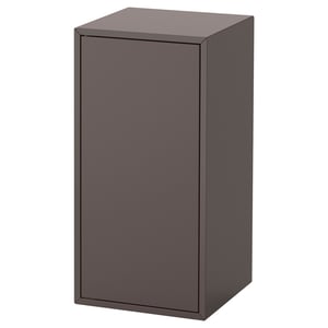 EKET Шафка з дверцятами 1 1 полицею - темно-сірий 35x35x70 см