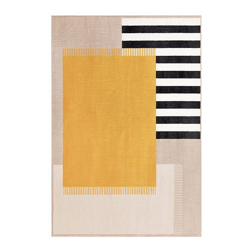 ELSYSTEM - dywan z krótkim włosiem, 133x195 cm, wielobarwny