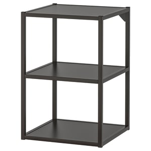 ENHET Підлогова шафа з полицями - антрацит 40x40x60 см