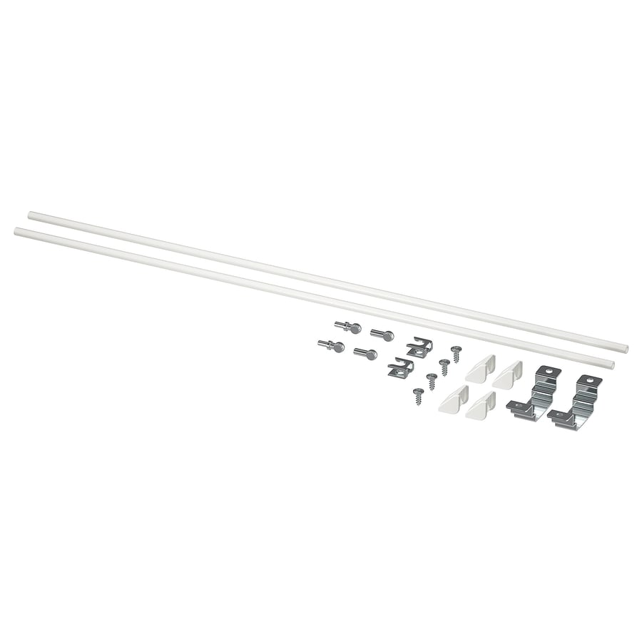 ENHET montāžas komplekts virtuves salai, baltā krāsā, 60 cm