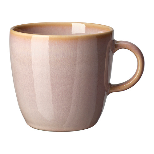 FÄRGKLAR - kubek, 42 cl, jasnoróżowy