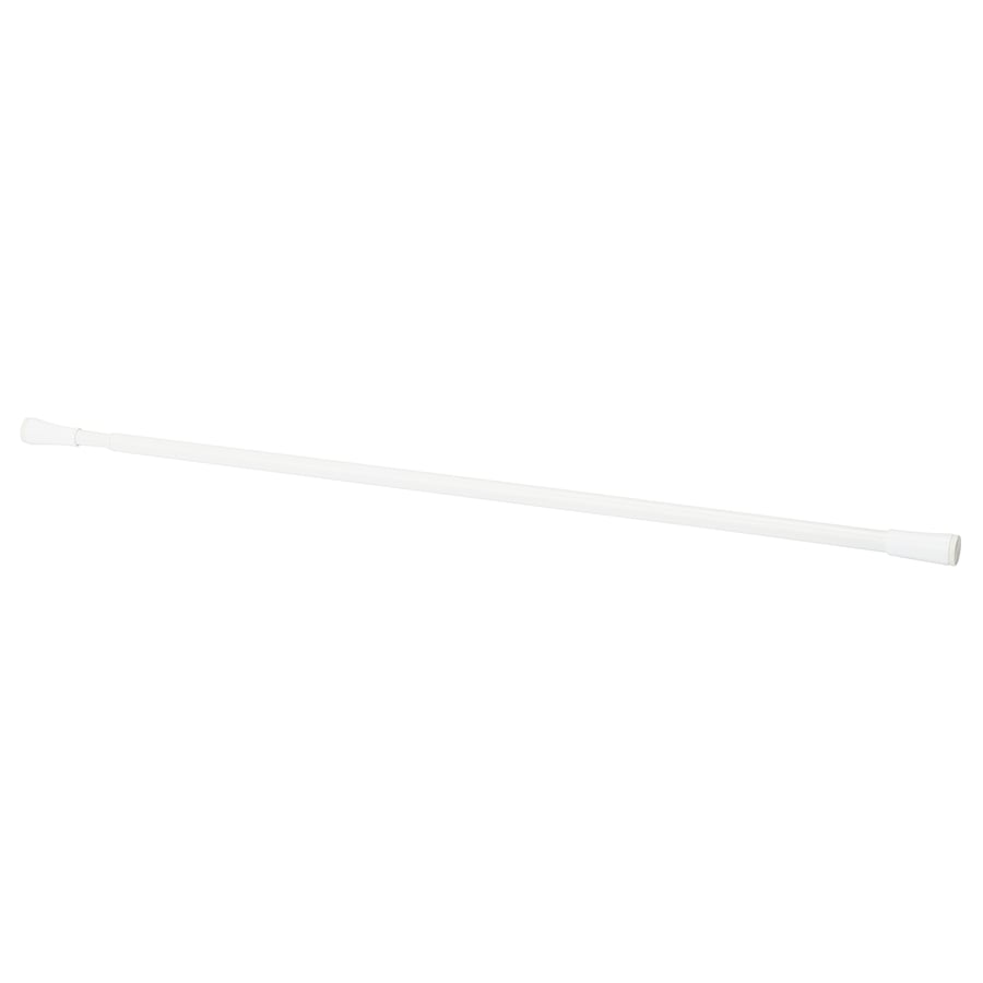 FJÄDRANDE aizkaru stanga, balta, 70-120 cm