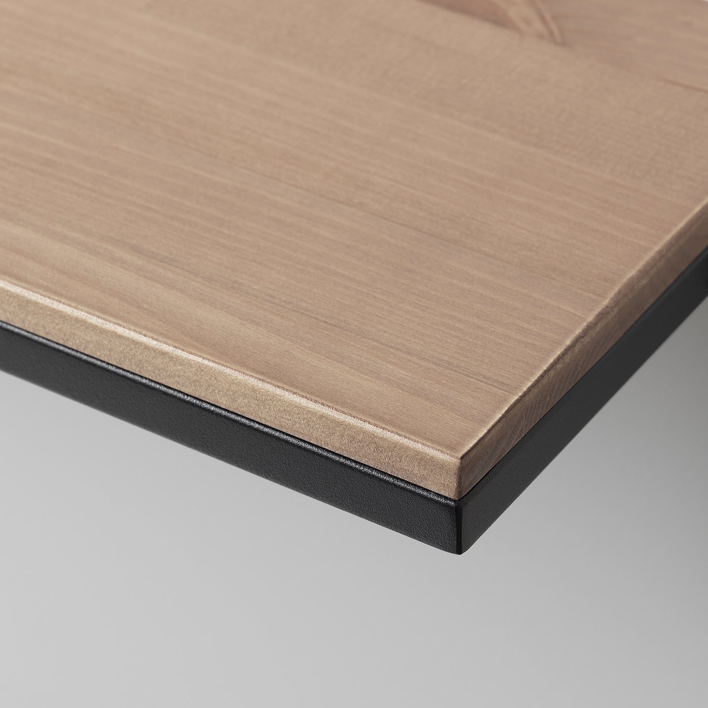 Настінна полиця IKEA FJÄLLBO, чорний, 101 × 20 см — фото 7