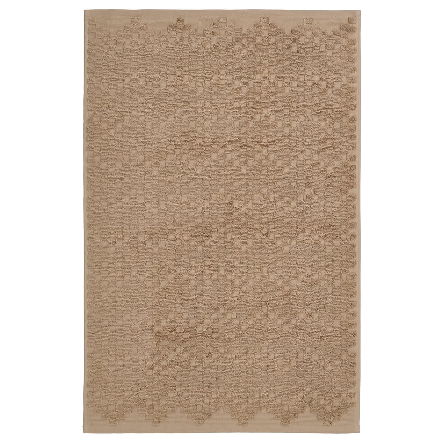 FJÄLLKATTFOT vannasistabas paklājs, smilškrāsā, 50x80 cm