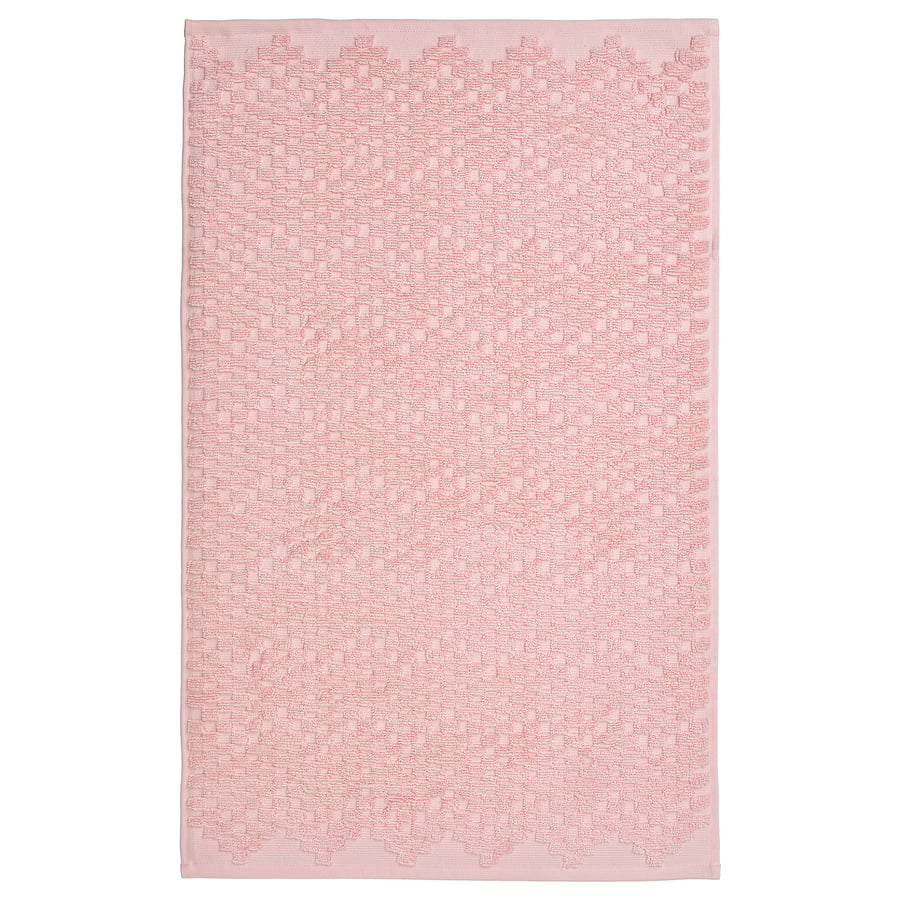 FJÄLLKATTFOT vannasistabas paklājs, gaiši rozā krāsā, 50x80 cm