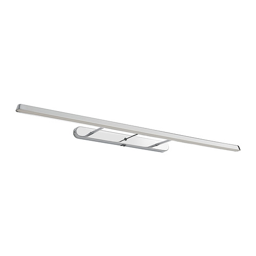 FLASKPOST - oświetlenie szafki/ścienne LED, 82 cm, chrom