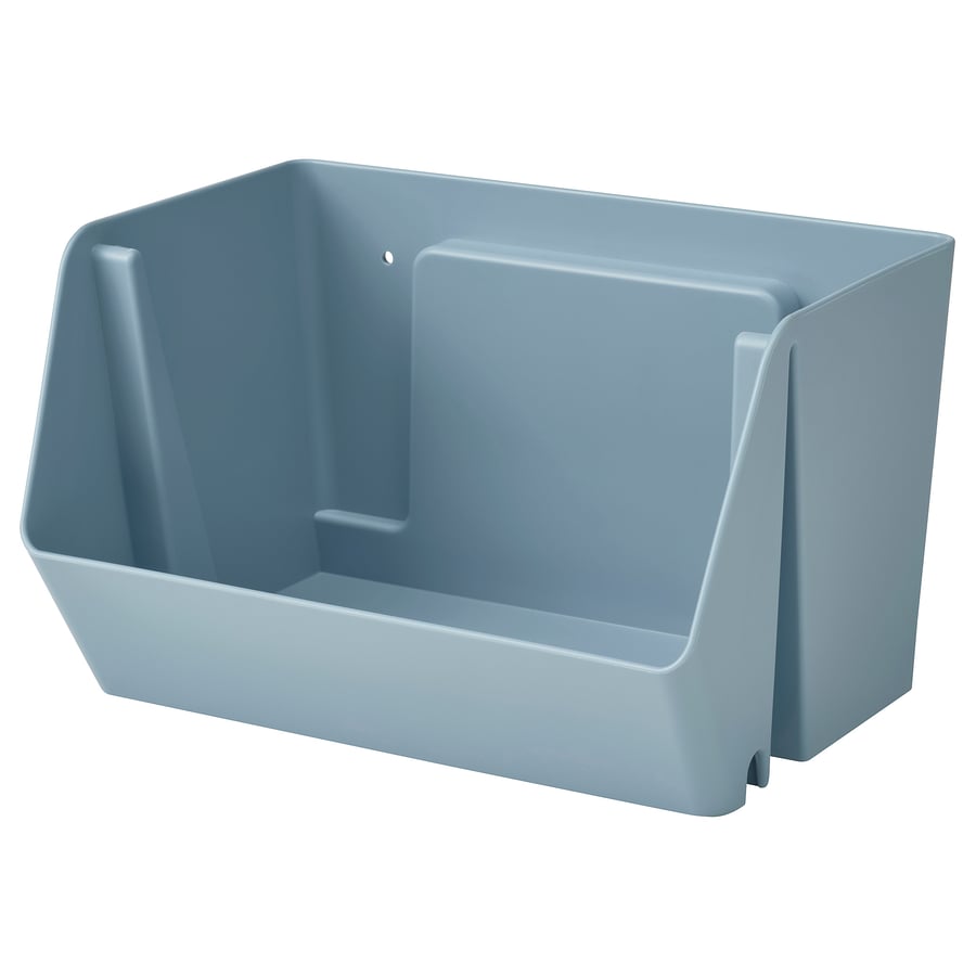 FODERTRÅG, rakstāmgalda/sienas organizators 25x18x15 cm, pelēkzila