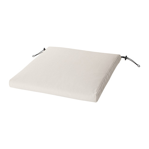 FRÖSÖN - pokrycie poduszkę krzesła, 50x50 cm, na zewnątrz beżowy
