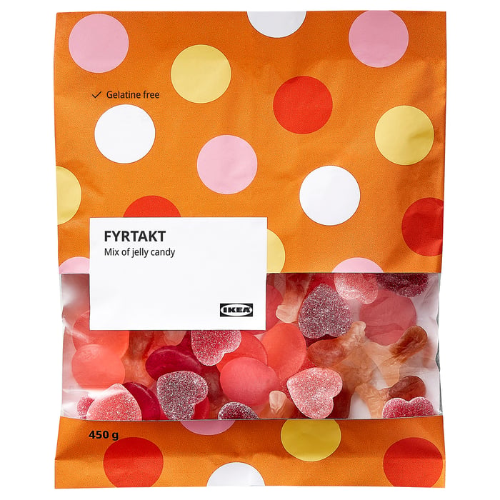 FYRTAKT Суміш желейних цукерок 450 г