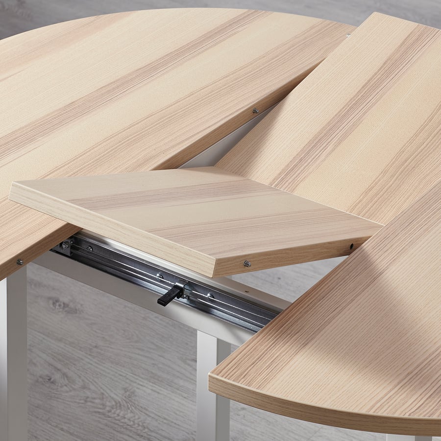 GAPERHULT Pagarināmais galds - osis / balts 90 / 120x90 cm, 4 personām GAPERHULT Pagarināmais galds - osis / balts 90 / 120x90 cm, 4 personām