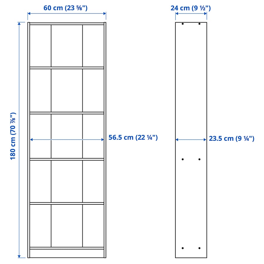 GERSBY plaukts,balts 60x180 cm GERSBY plaukts,balts 60x180 cm