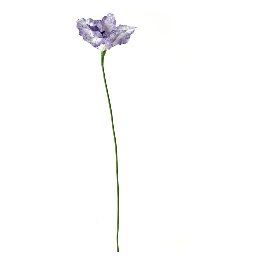 GULDSPETT kunstlill, paber/iiris sinine, 45 cm