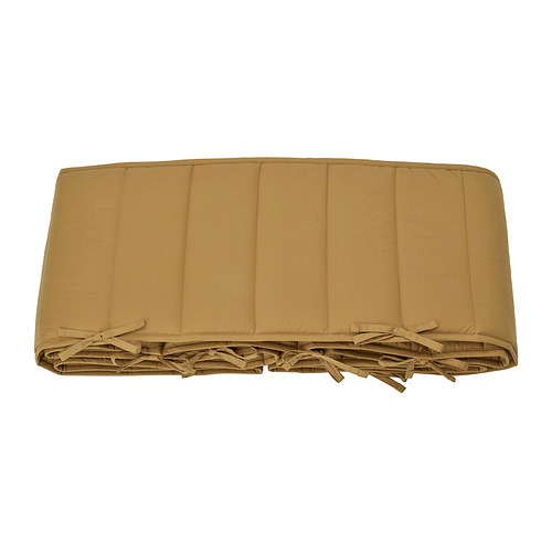 GULDVÄVARE - ochraniacz do łóżeczka, 60x120 cm, ciemnożółty