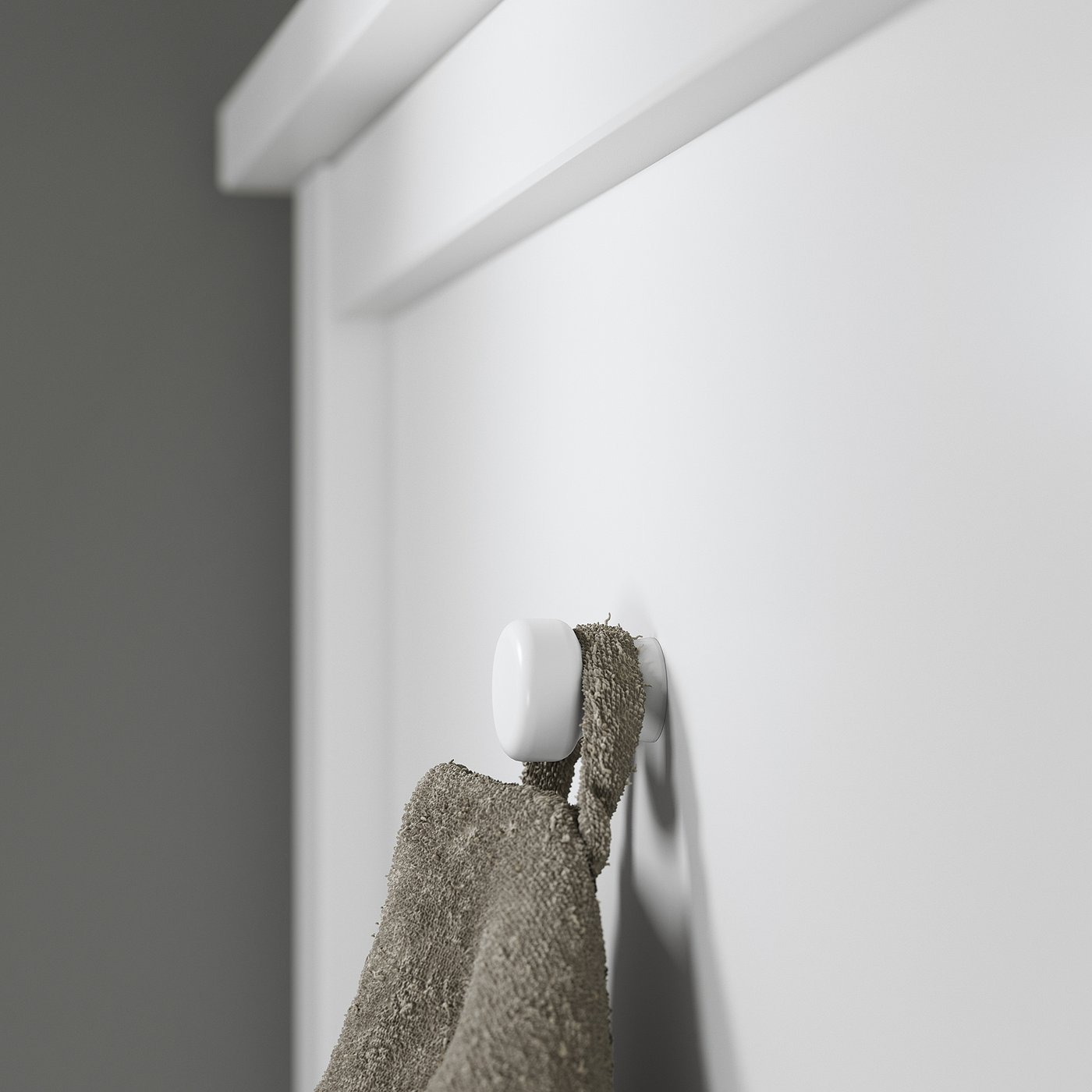Шафа IKEA GULLABERG, білий, 128 × 64 × 201 см — фото 4