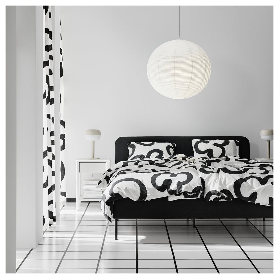 GULLSUDARE / HAVSDJUP iekaramā griestu lampa, baltā krāsā, 70 cm