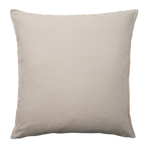 GURLI - poszewka, 65x65 cm, naturalny