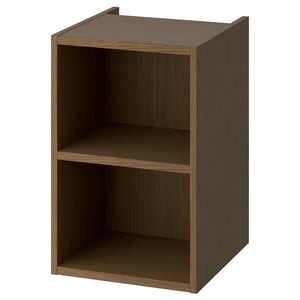 HAGAÅN Відкрита шафка - коричневий імітація дуба 40x48x63 см