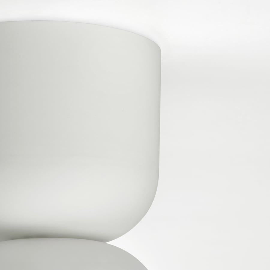 HAMNFYR griestu lampa, baltā krāsā, 14 cm