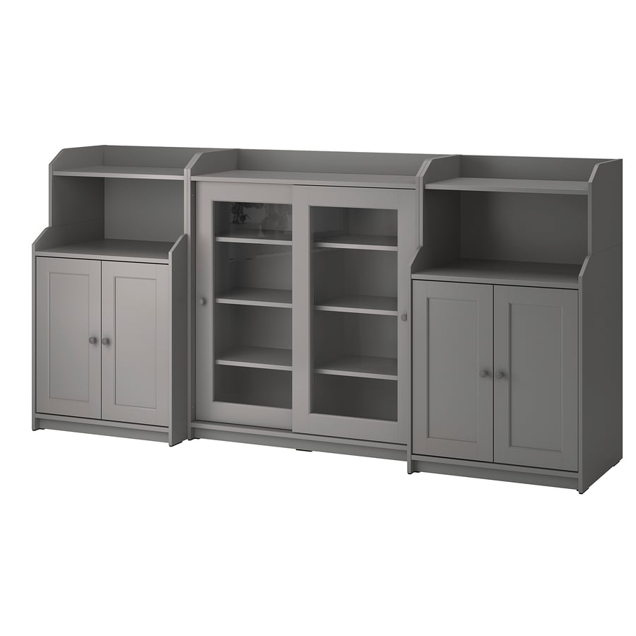 HAUGA riiul/kapp 244x46x116 cm hall