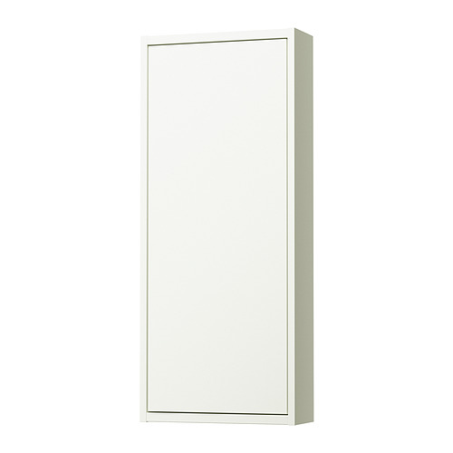 HAVBÄCK - szafka wisząca z drzwiczkami, 40x15x95 cm, biały