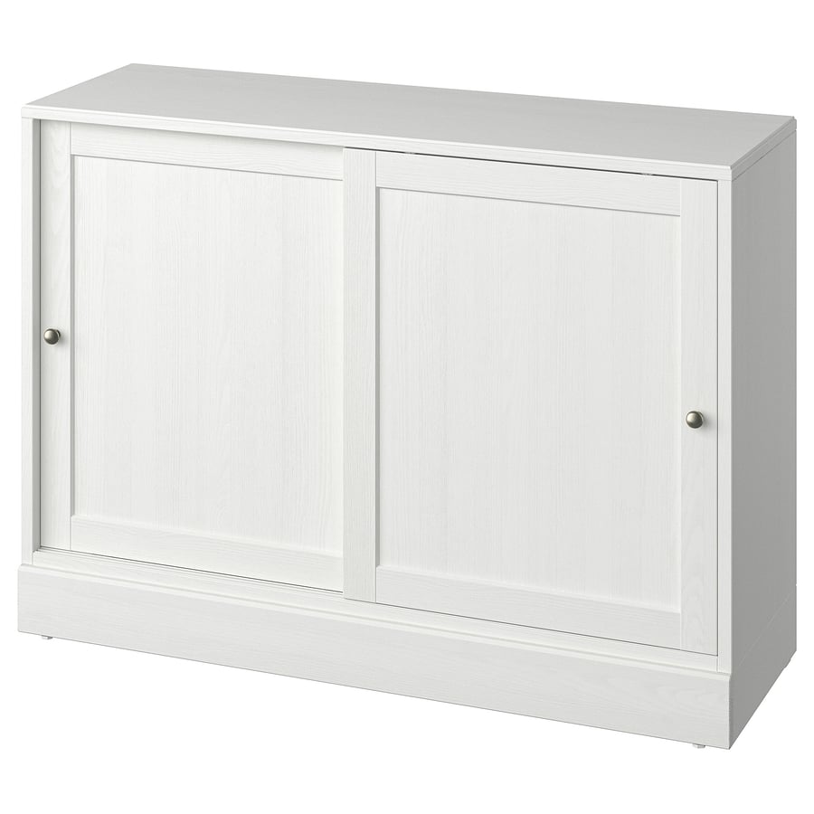 HAVSTA  bufetes pamatmodulis, 121x47x89 cm, baltā krāsā  