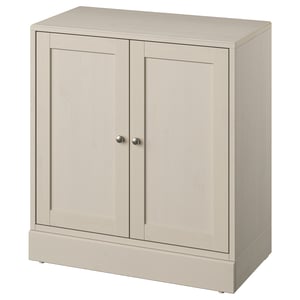 HAVSTA Шафка з цоколем - сіро-бежевий 81x47x89 см