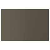 Drzwi HAVSTORP, ciemnobrązowe, prostokątne, gładkie wykończenie.